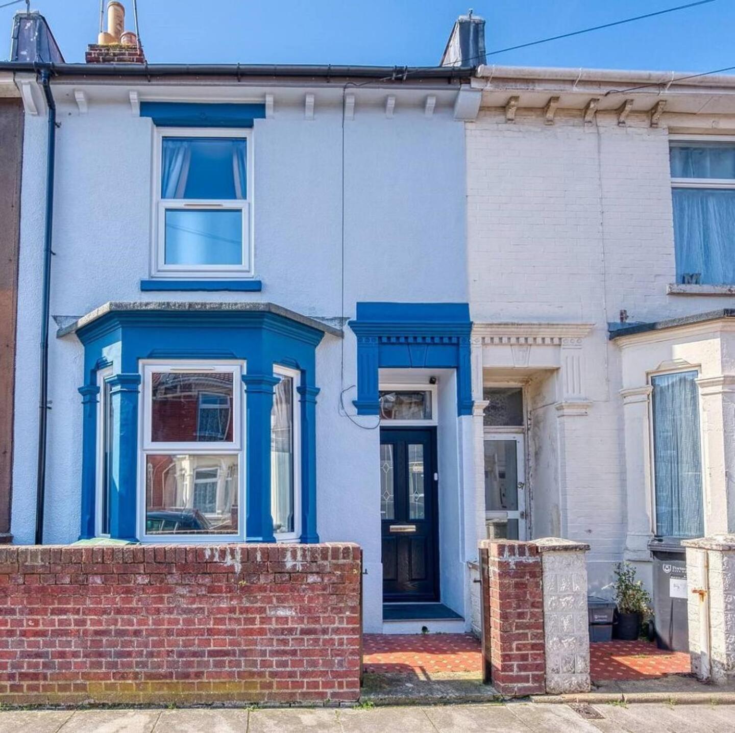 2 Bedrooms Modern, Stunning & Stylish Contractor House, Prime Portsmouth Location With Free Parking Permit, Summer Special Offer!! - By Blue Puffin Stays Dış mekan fotoğraf