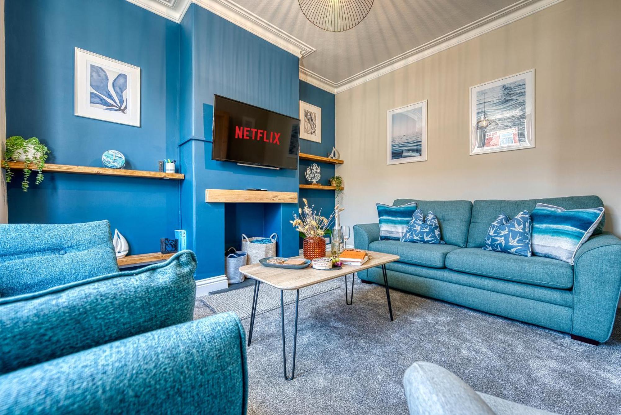 2 Bedrooms Modern, Stunning & Stylish Contractor House, Prime Portsmouth Location With Free Parking Permit, Summer Special Offer!! - By Blue Puffin Stays Dış mekan fotoğraf